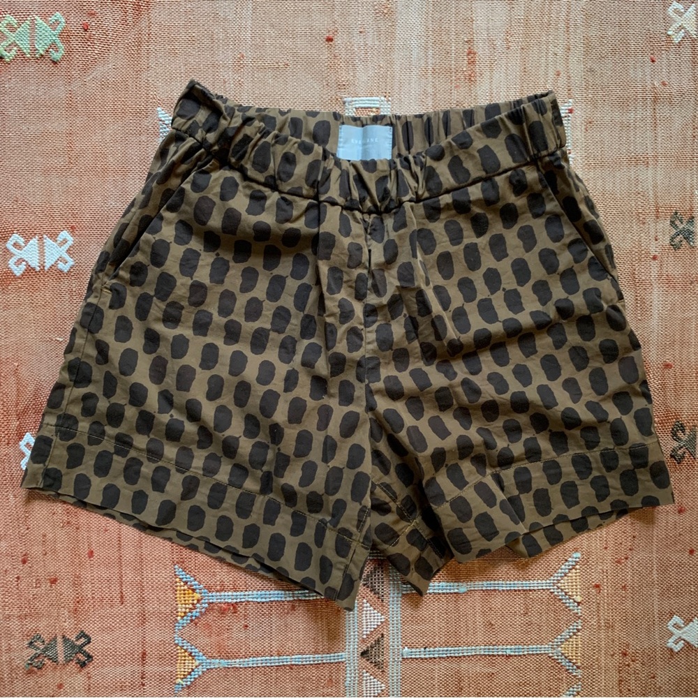 Everlane easy short, brown